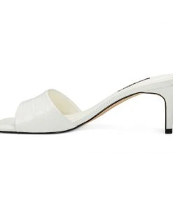 Nine West Marina Heeled Slide Sandals 11 Nine West Marina Heeled Slide Sandals