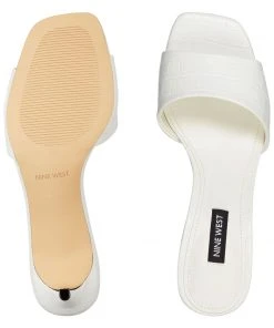 Nine West Marina Heeled Slide Sandals 13 Nine West Marina Heeled Slide Sandals