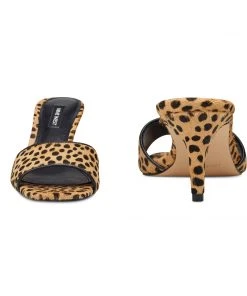 Nine West Marina Heeled Slide Sandals 12 Nine West Marina Heeled Slide Sandals