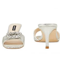 Nine West Masen Heeled Slide Sandals