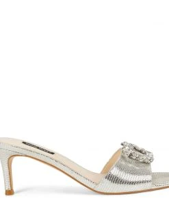 Nine West Masen Heeled Slide Sandals