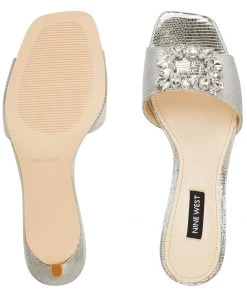 Nine West Masen Heeled Slide Sandals