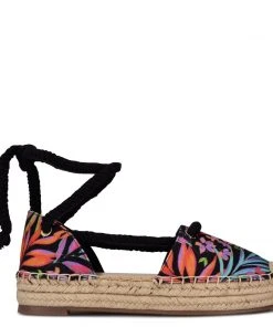 Nine West Meaks Ankle Wrap Espadrille Flats