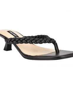 Nine West Meka Heeled Thong Sandals