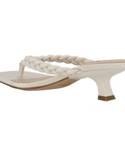 Nine West Heel Appeal Meka Heeled Thong Sandals 9 Nine West Heel Appeal Meka Heeled Thong Sandals