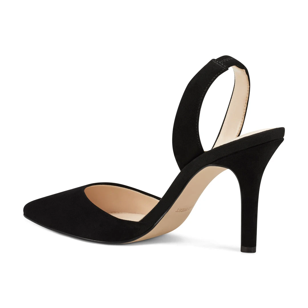 Nine West Heels Meredith Pointy Toe Slingbacks 5 Nine West Heels Meredith Pointy Toe Slingbacks