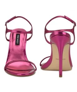 Nine West Miami Ankle Strap Sandals Y2K Revival