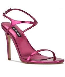 Nine West Miami Ankle Strap Sandals Y2K Revival