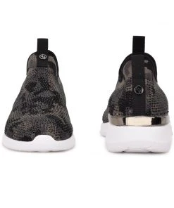 Nine West Miya Slip On Sneakers Metallic Mindset