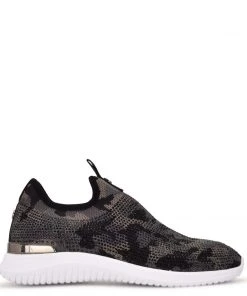 Nine West Miya Slip On Sneakers Metallic Mindset