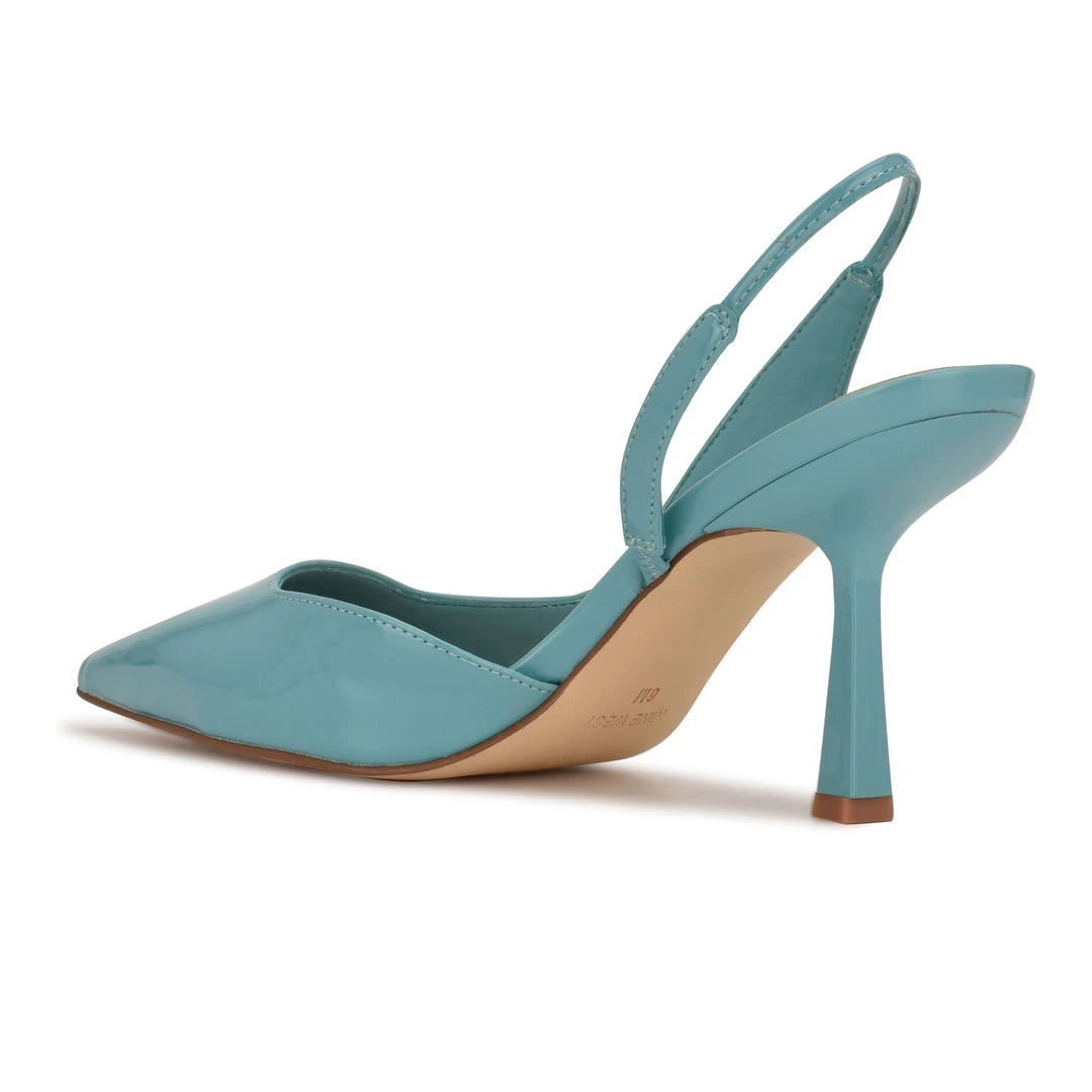 Nine West Mollie Pointy Toe Heeled Slingbacks Color Pop 5 Nine West Mollie Pointy Toe Heeled Slingbacks Color Pop