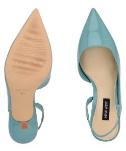 Nine West Mollie Pointy Toe Heeled Slingbacks Color Pop 11 Nine West Mollie Pointy Toe Heeled Slingbacks Color Pop