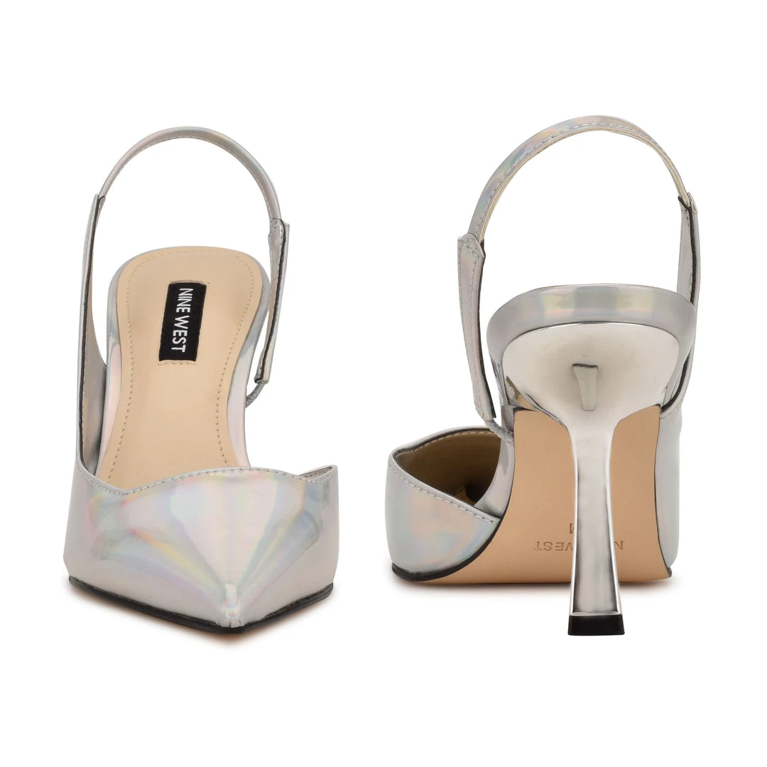 Nine West Mollie Pointy Toe Heeled Slingbacks 6 Nine West Mollie Pointy Toe Heeled Slingbacks