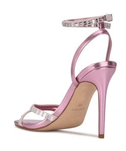 Nine West Y2K Revival Mona Ankle Strap Sandals