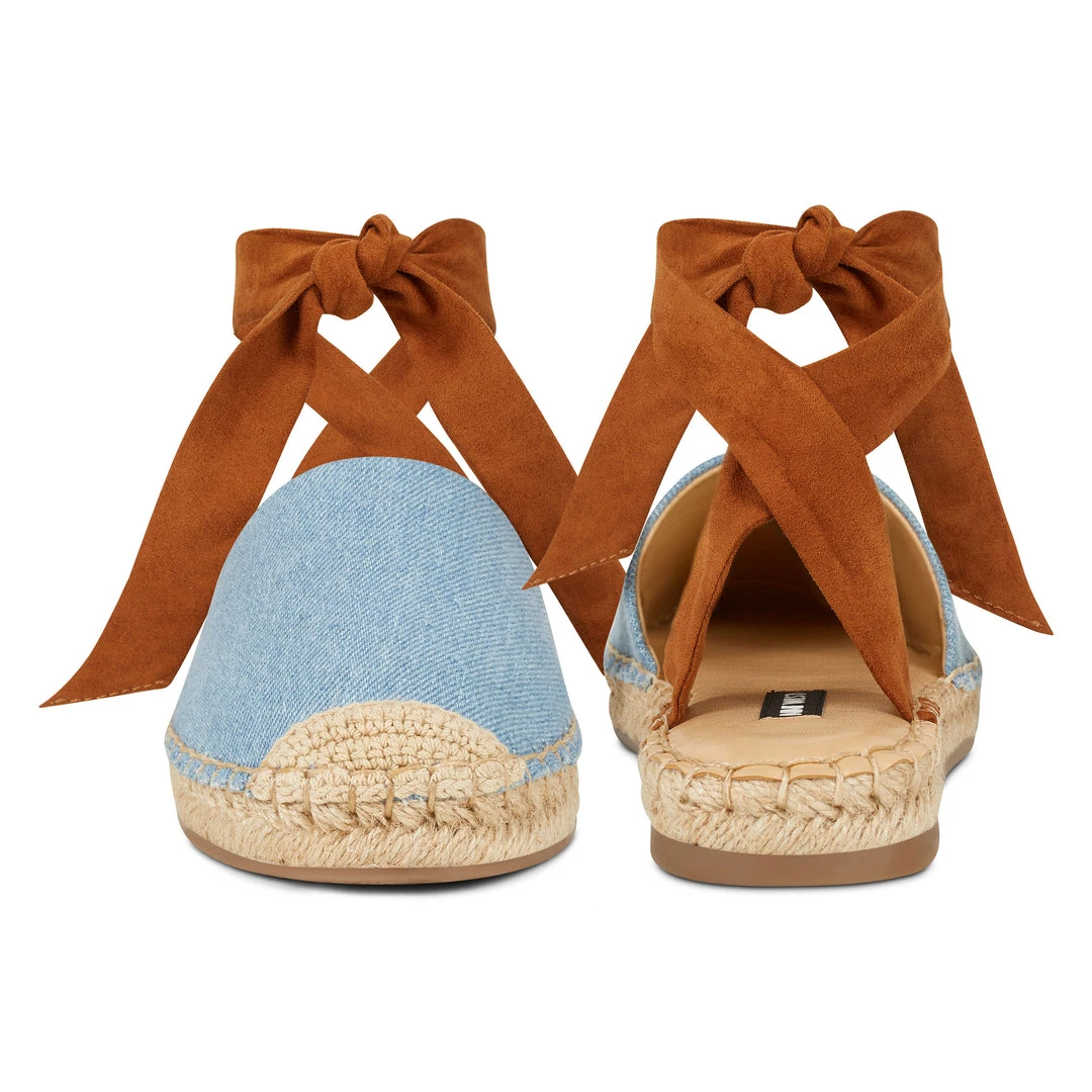 Nine West More Flat Espadrille Sandal 7 Nine West More Flat Espadrille Sandal
