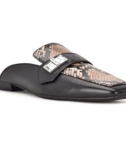 Nine West Neat 9x9 Loafer Mules Shoes