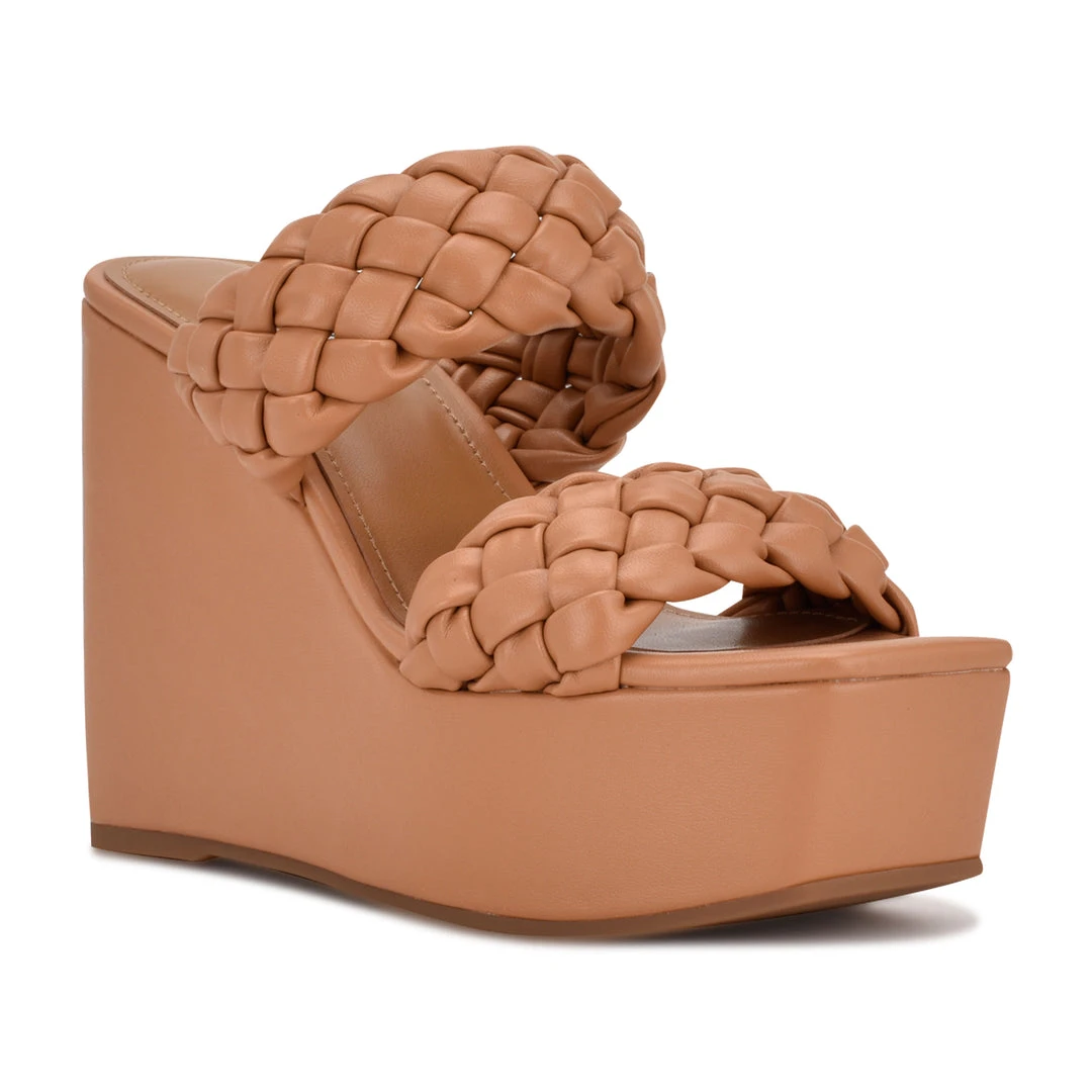 Nine West Nessie Platform Slide Sandals Weave Got You 4 Nine West Nessie Platform Slide Sandals Weave Got You