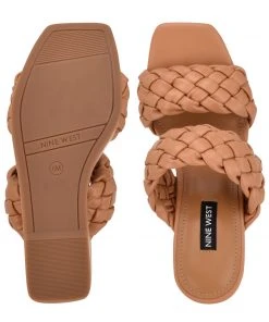 Nine West Nessie Platform Slide Sandals Weave Got You 11 Nine West Nessie Platform Slide Sandals Weave Got You