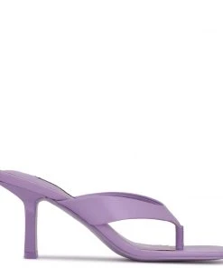 Nine West Nest Heeled Thong Sandals