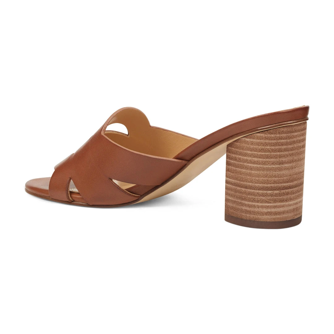 Nine West Nevaeh Slide Sandals Heels 5 Nine West Nevaeh Slide Sandals Heels