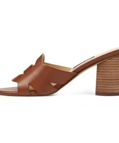 Nine West Nevaeh Slide Sandals Heels 11 Nine West Nevaeh Slide Sandals Heels