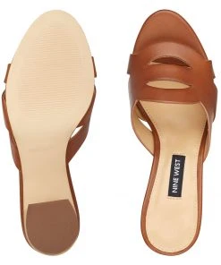 Nine West Nevaeh Slide Sandals Heels 13 Nine West Nevaeh Slide Sandals Heels
