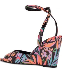 Nine West Nevr Ankle Strap Wedge Sandals Weave Got You 9 Nine West Nevr Ankle Strap Wedge Sandals Weave Got You