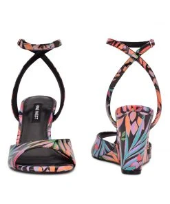 Nine West Nevr Ankle Strap Wedge Sandals Weave Got You 10 Nine West Nevr Ankle Strap Wedge Sandals Weave Got You