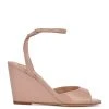 Nine West Nevr Ankle Strap Wedge Sandals Weave Got You