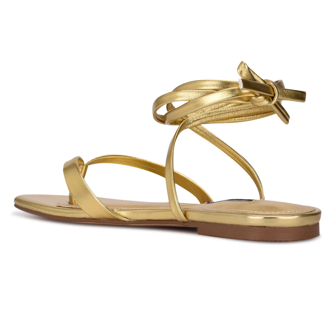 Nine West News Ankle Wrap Flat Sandals Lace It Up 5 Nine West News Ankle Wrap Flat Sandals Lace It Up