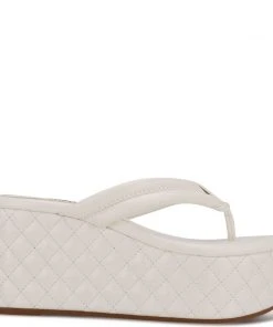 Nine West Newya Platform Thong Sandals