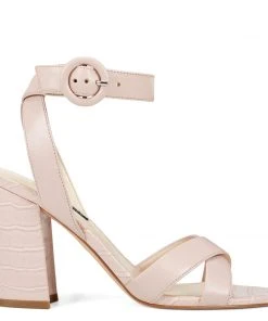 Nine West Heels Nikki Block Heel Sandals