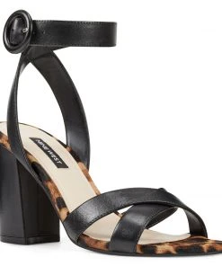 Nine West Nikki Block Heel Sandals Heels