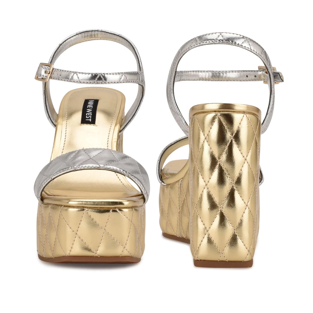 Nine West Nila Platform Sandals 6 Nine West Nila Platform Sandals