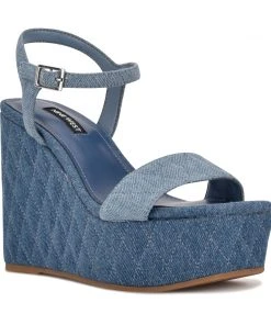 Nine West Y2K Revival Nila Platform Sandals