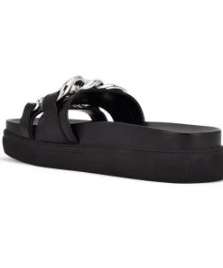 Nine West Nope Platform Slide Sandals