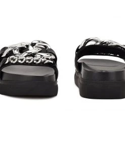 Nine West Nope Platform Slide Sandals