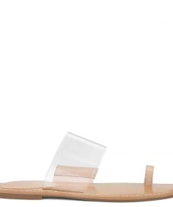 Nine West Obrious Flat Slide Sandals Mules & Slides