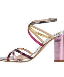 Nine West Obvi Ankle Strap Dress Sandals Metallic Mindset 11 Nine West Obvi Ankle Strap Dress Sandals Metallic Mindset