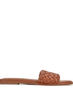 Nine West Ohhi Flat Slide Sandals