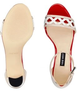 Nine West Paisley Open Toe Sandals