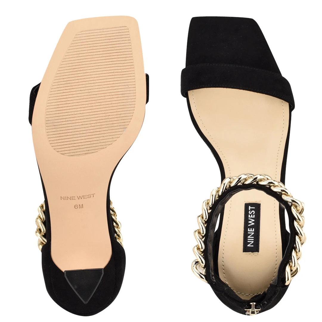 Nine West Heel Appeal Palace Ankle Strap Heel Sandals 7 Nine West Heel Appeal Palace Ankle Strap Heel Sandals