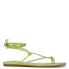 Nine West Lace It Up Pansie Ankle Wrap Flat Sandals 1 Nine West Lace It Up Pansie Ankle Wrap Flat Sandals