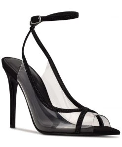 Nine West In The Clear Parise Ankle Strap Sandals