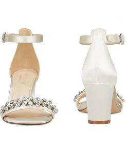 Nine West Heels Passion Heeled Ankle Strap Sandals 12 Nine West Heels Passion Heeled Ankle Strap Sandals