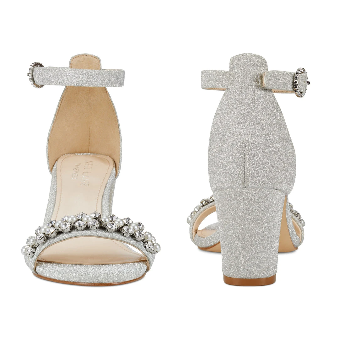 Nine West Passion Heeled Ankle Strap Sandals 7 Nine West Passion Heeled Ankle Strap Sandals