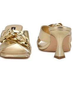 Nine West Heel Appeal Paytin Heeled Slide Sandals