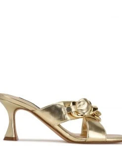 Nine West Heel Appeal Paytin Heeled Slide Sandals