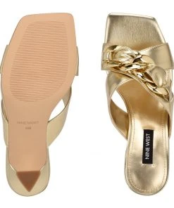 Nine West Heel Appeal Paytin Heeled Slide Sandals