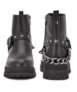 Nine West Penn Lug Sole Booties 10 Nine West Penn Lug Sole Booties